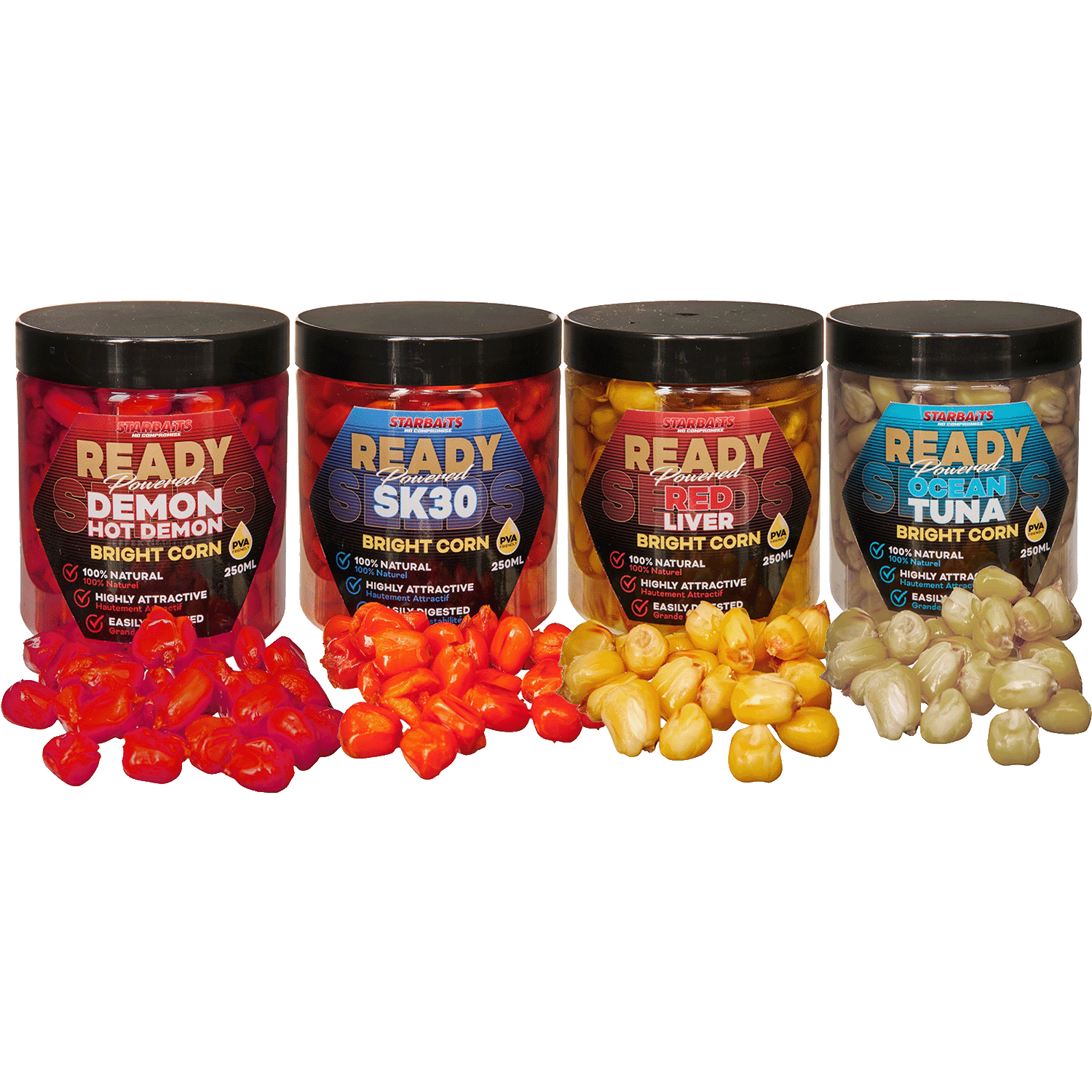 Starbaits Ready Seeds Bright Corn SK30 - Partikler
