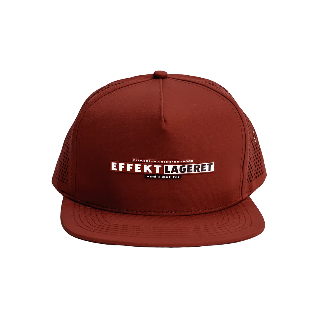 Effekt Wear - Effektlageret Logo Cap Rød m. PVC Logo - Caps