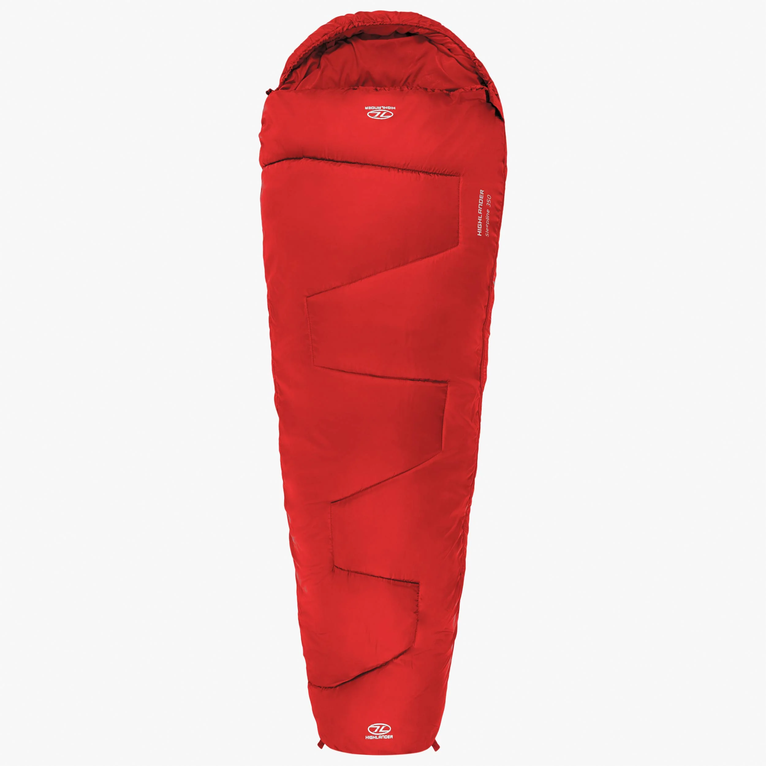 Highlander Sleepline 350 Mumie sovepose Rød - Soveposer
