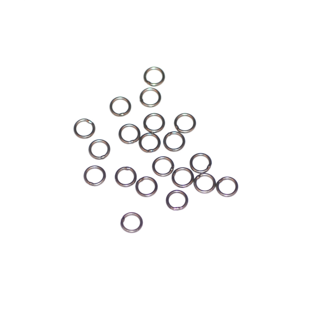 SFG Svejsede runde ringe 6mm - Blinklåse, Svivler, Springringe