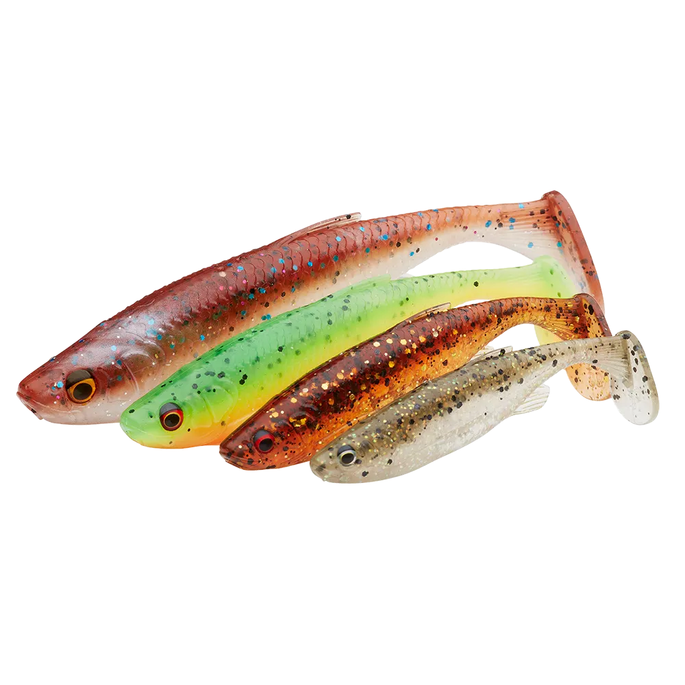 Savage Gear Fat Minnow T-Tail 9cm 7gram Firecracker - Aborre