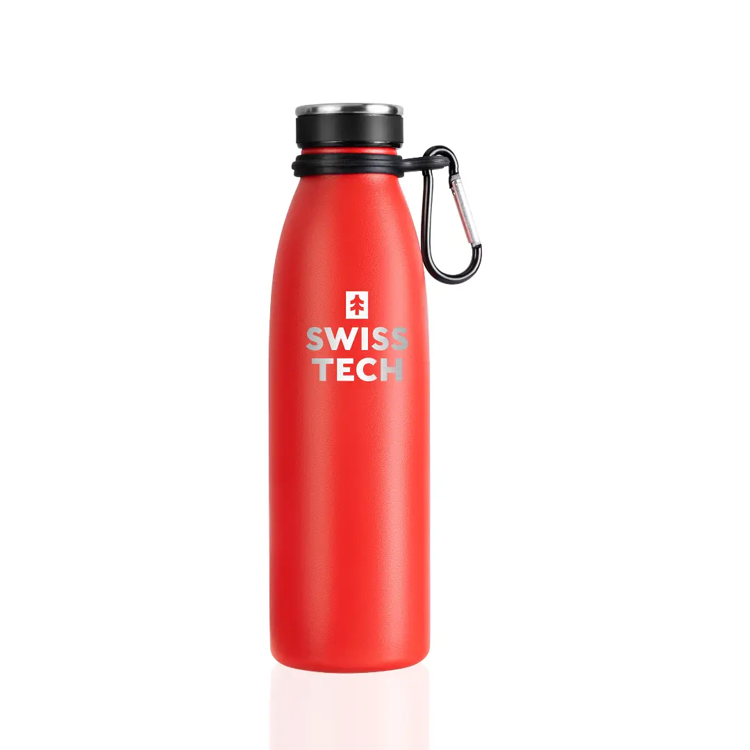 SwissTech 500ml/17Oz Bottle Rød - Drikkeflasker & Vandopbevaring
