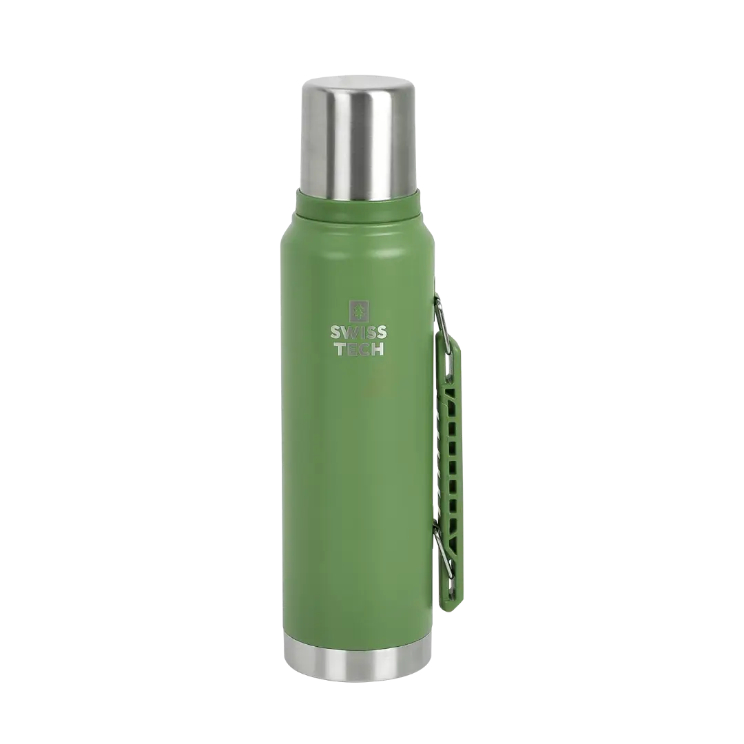 SwissTech Termokande 1182 ml Grøn - Termokander & -krus