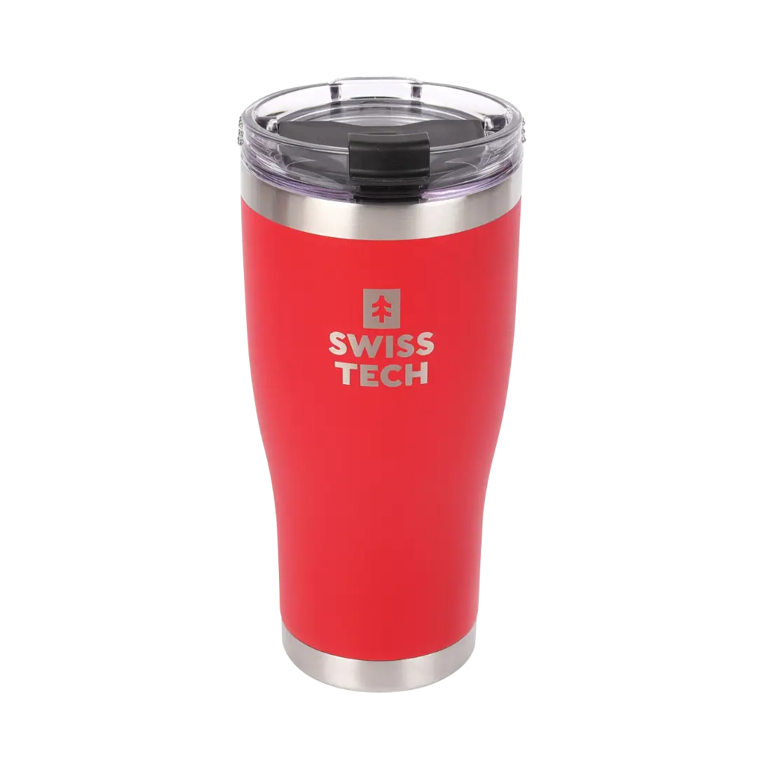 SwissTech Lækkefri Termokop 20 oz Tumbler Rød - Termokander & -krus