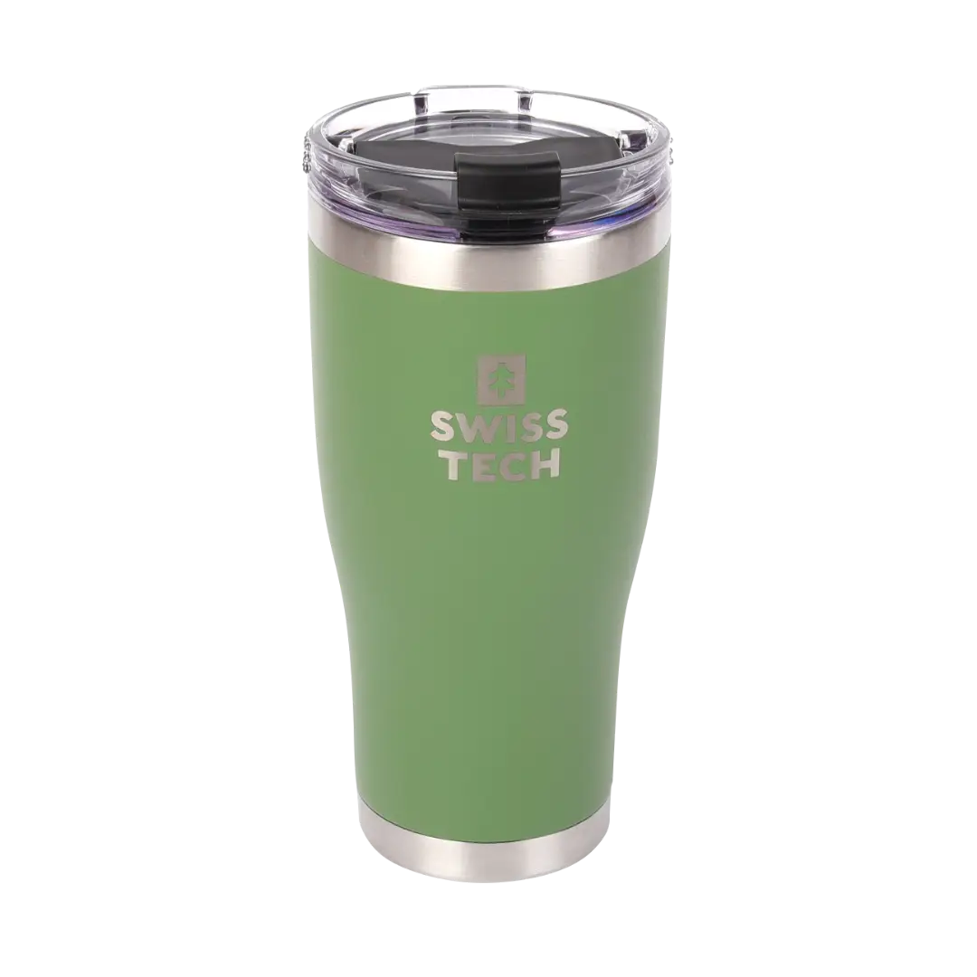 SwissTech Lækkefri Termokop 20 oz Tumbler Grøn - Termokander & -krus