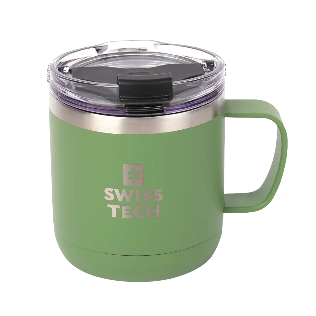 SwissTech Termokrus 14 oz Grøn - Termokander & -krus