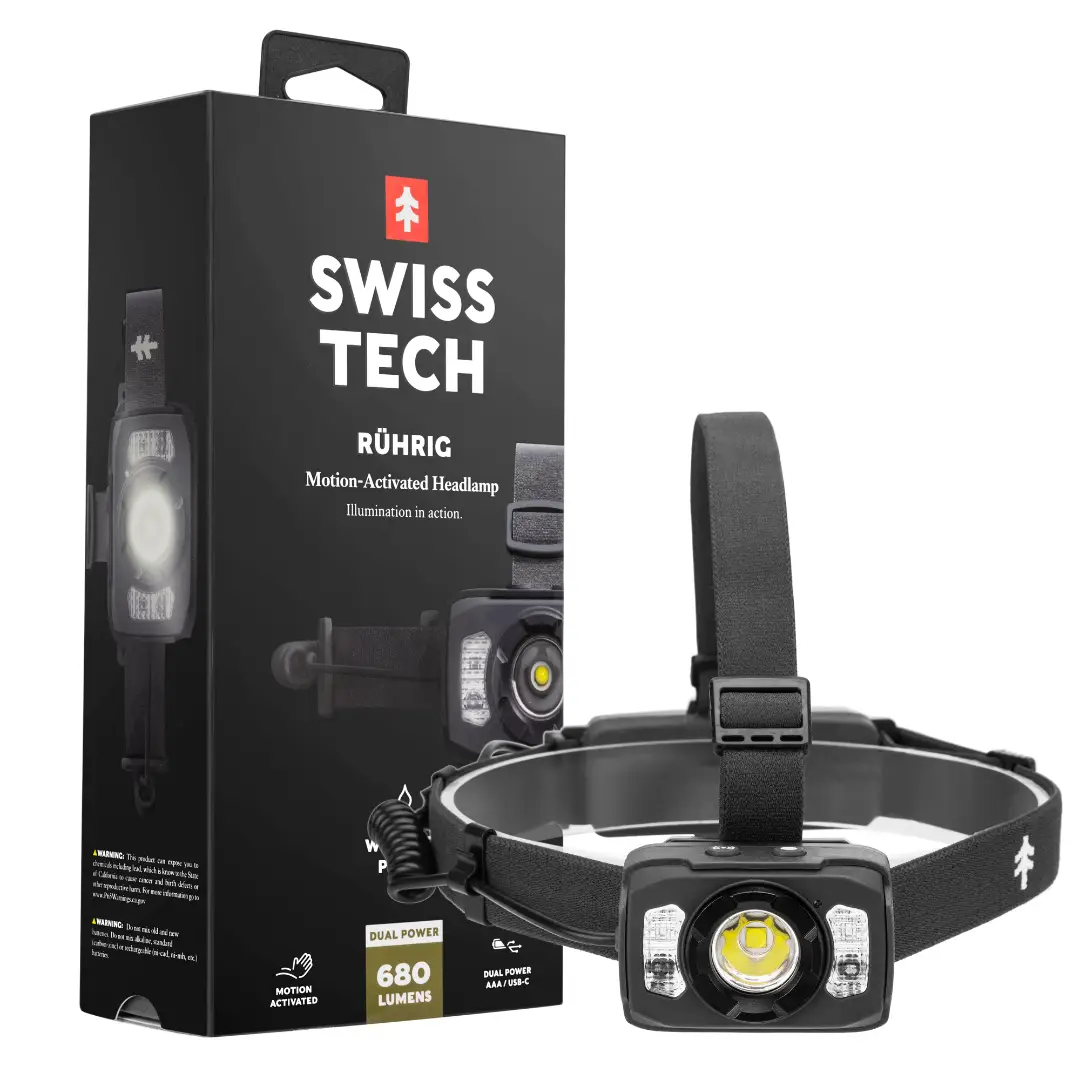 SwissTech Rührig 680lm Genopladelig Pandelampe - Pandelamper