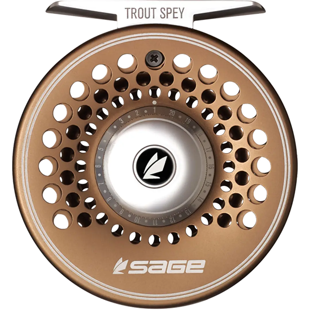 Sage Trout Spey Fluehjul Bronze #3/4/5 - Fluehjul