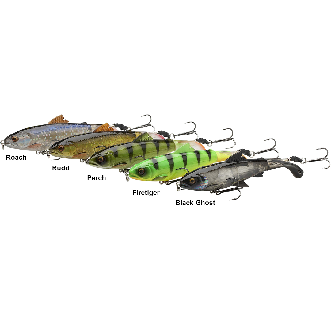 Savage Gear 3D Smashtail 10cm 17gram Black Ghost - Popper