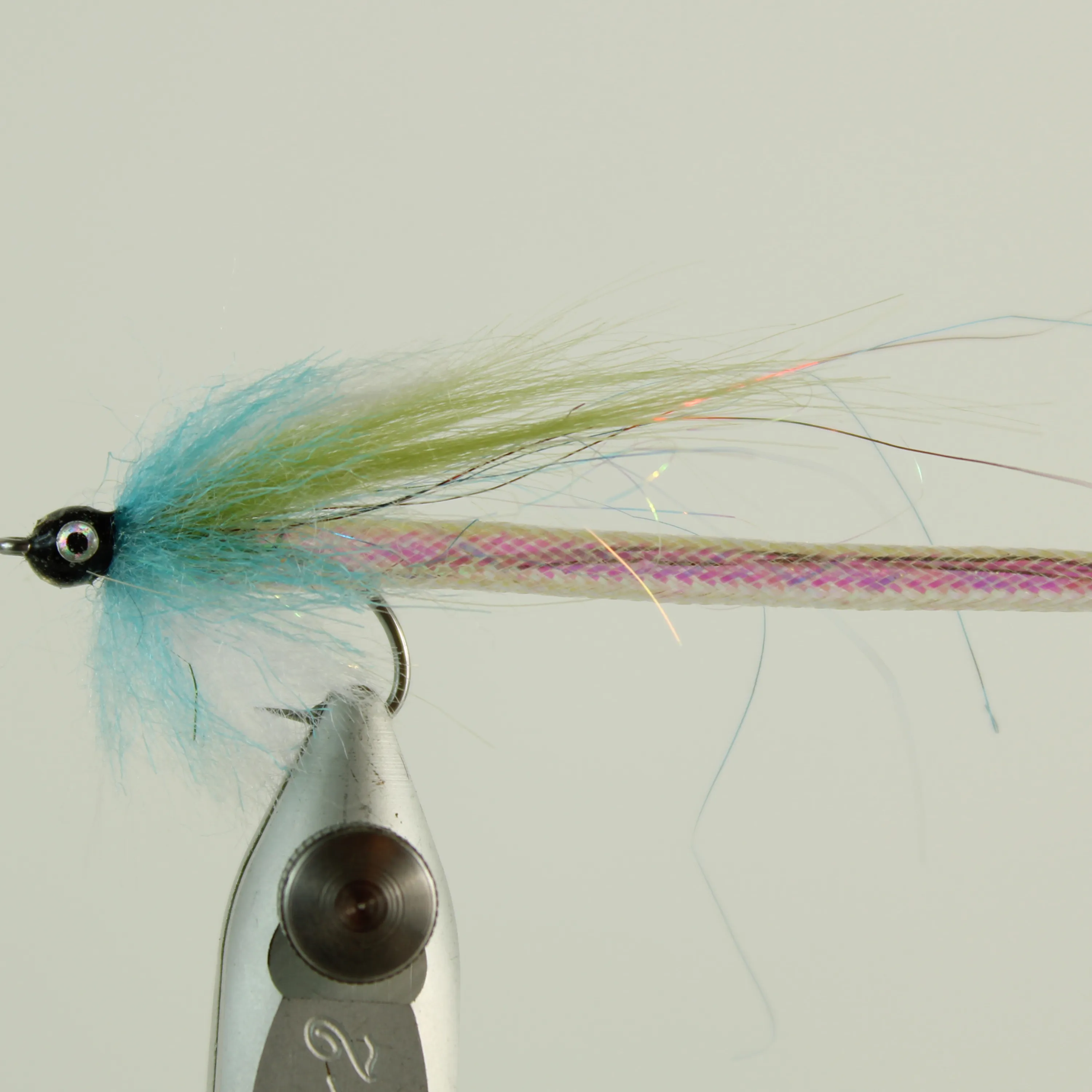 Effekt Flies Sandeel Mylar Blue/White - Kystfluer