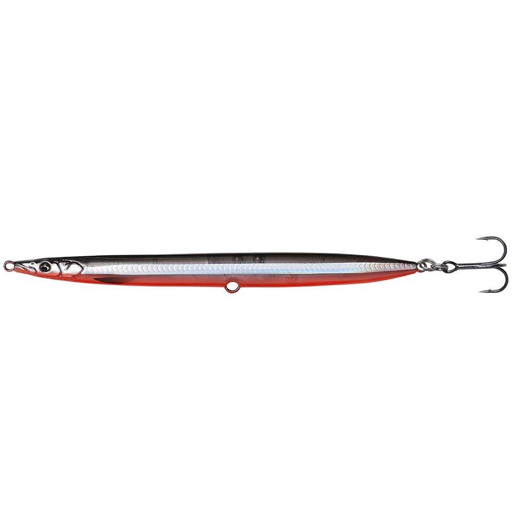 Savage Gear 3D Sandeel Pencil 90mm 13g Black And Red UV - Blink