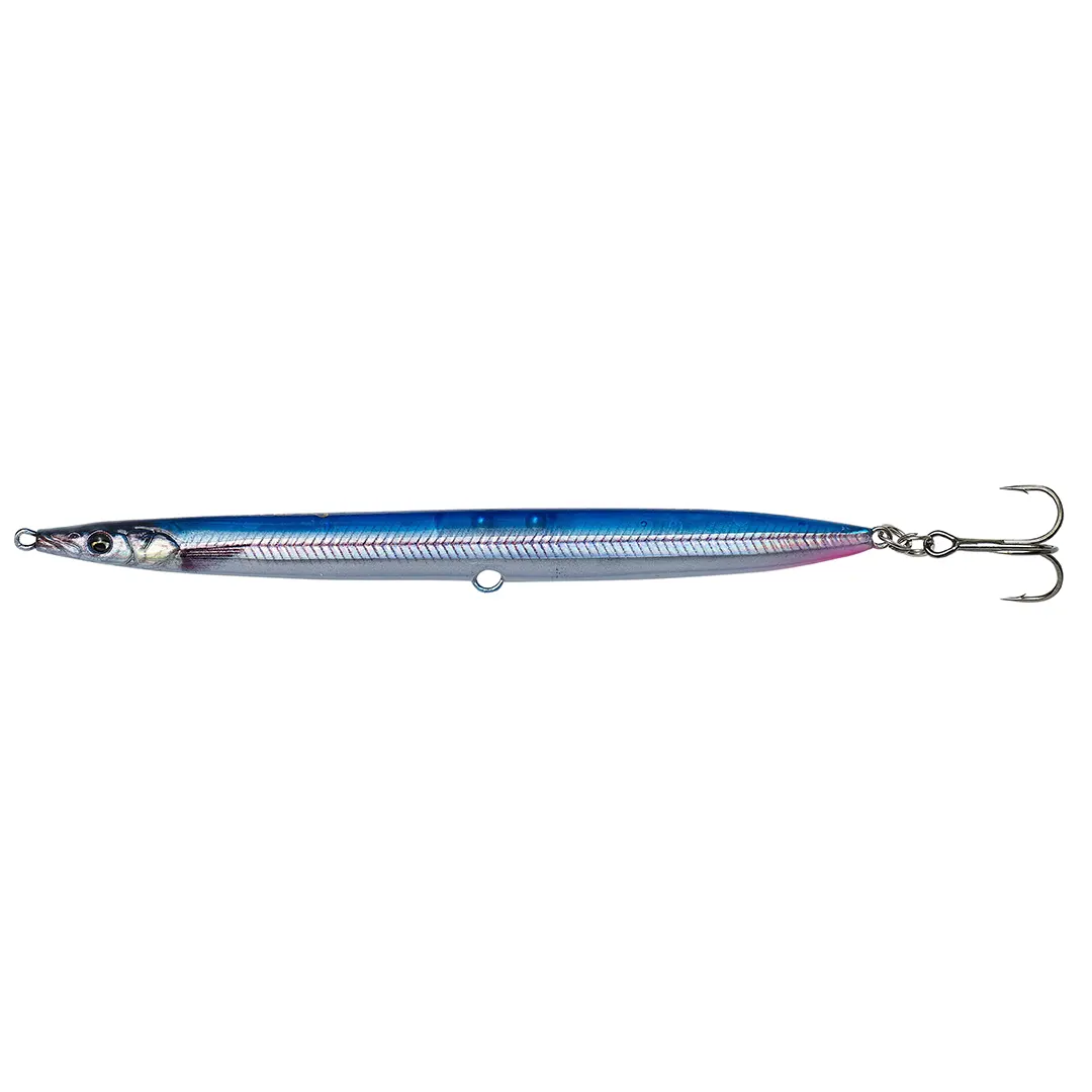 Savage Gear 3D Sandeel Pencil 90mm 13g Blue Silver UV - Blink