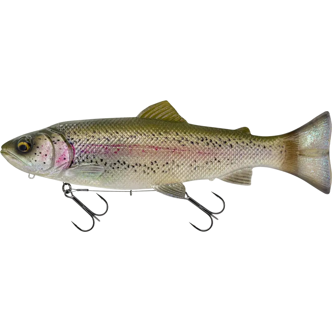 Savage Gear 3D Line Thru Pulsetail Trout 25cm Clear Rainbow Trout - Gedde
