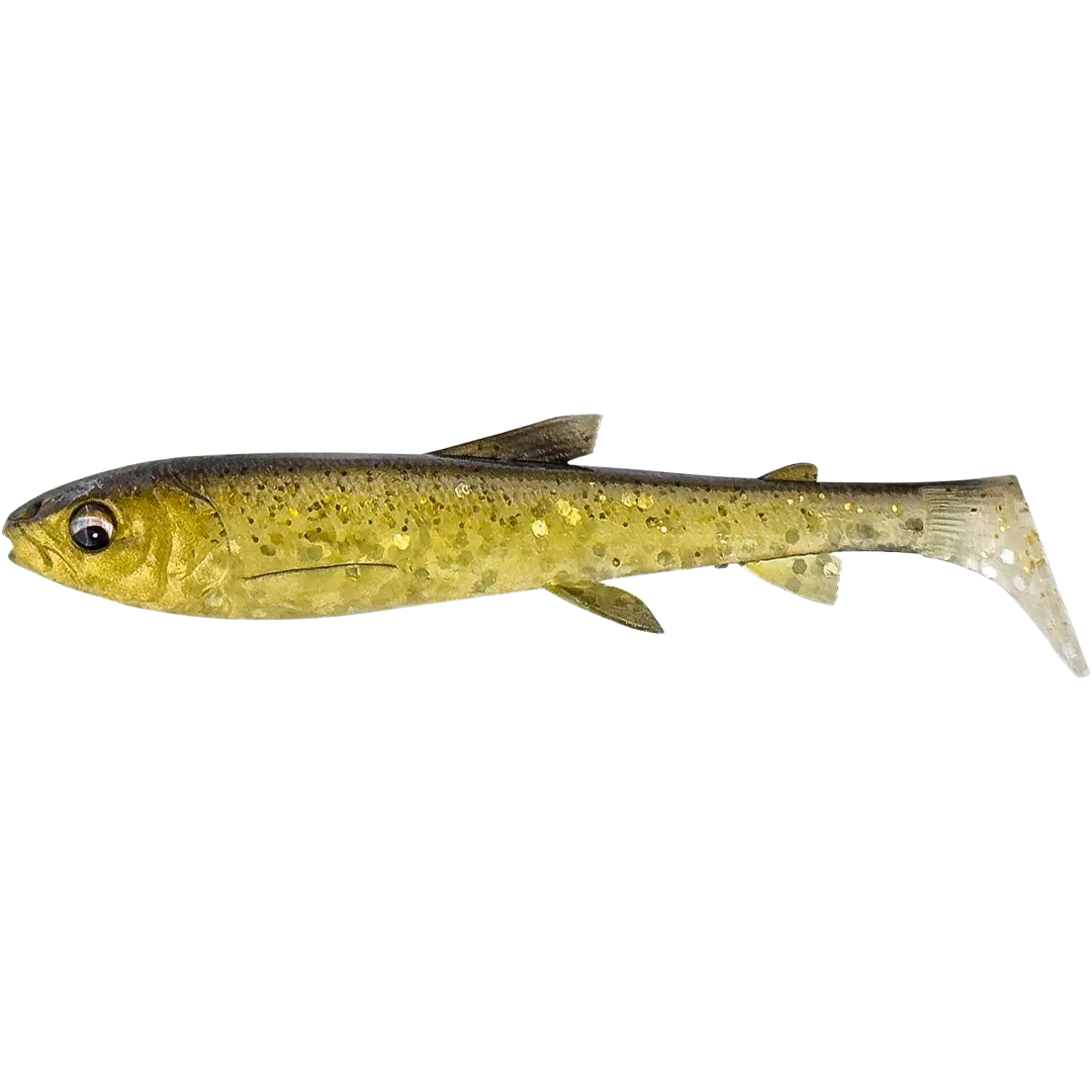 Savage Gear 3D Whitefish Shad 9cm Black Gold - Aborre