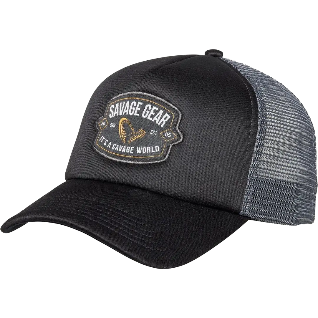 Savage Gear Badge Trucker Cap Black - Caps