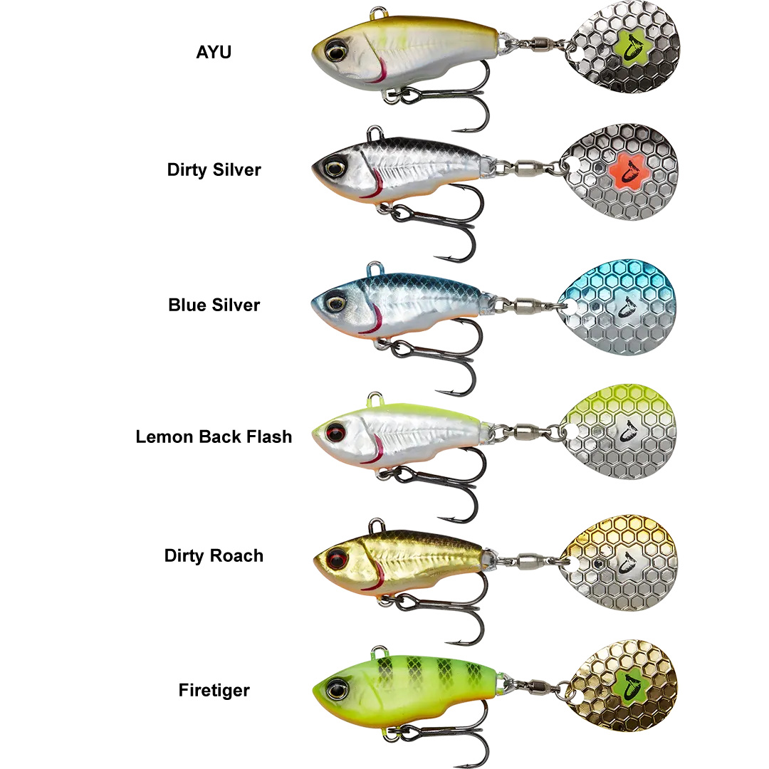 Savage Gear Fat Tail Spin NL 5,5cm 6,5gram Dirty Roach - Spinner