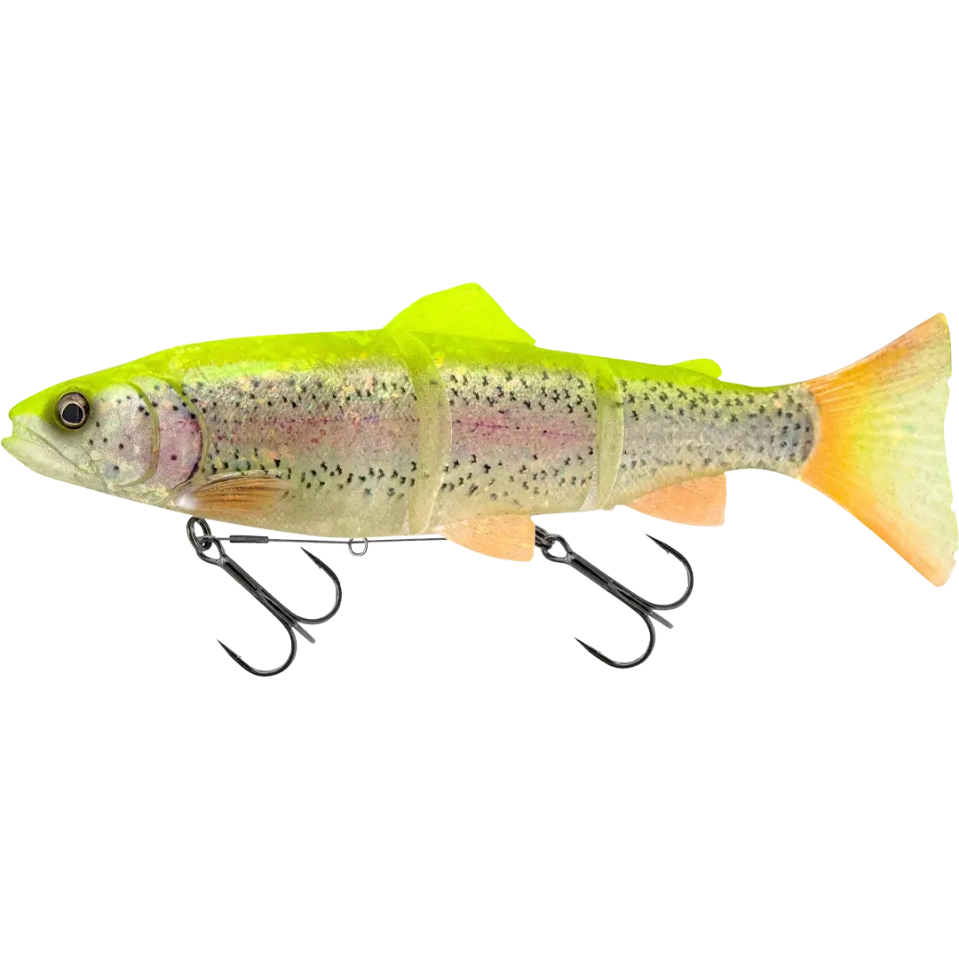 Savage Gear 3D Line Thru Trout 15cm 40 Gram Clear Lemon Trout - Gedde