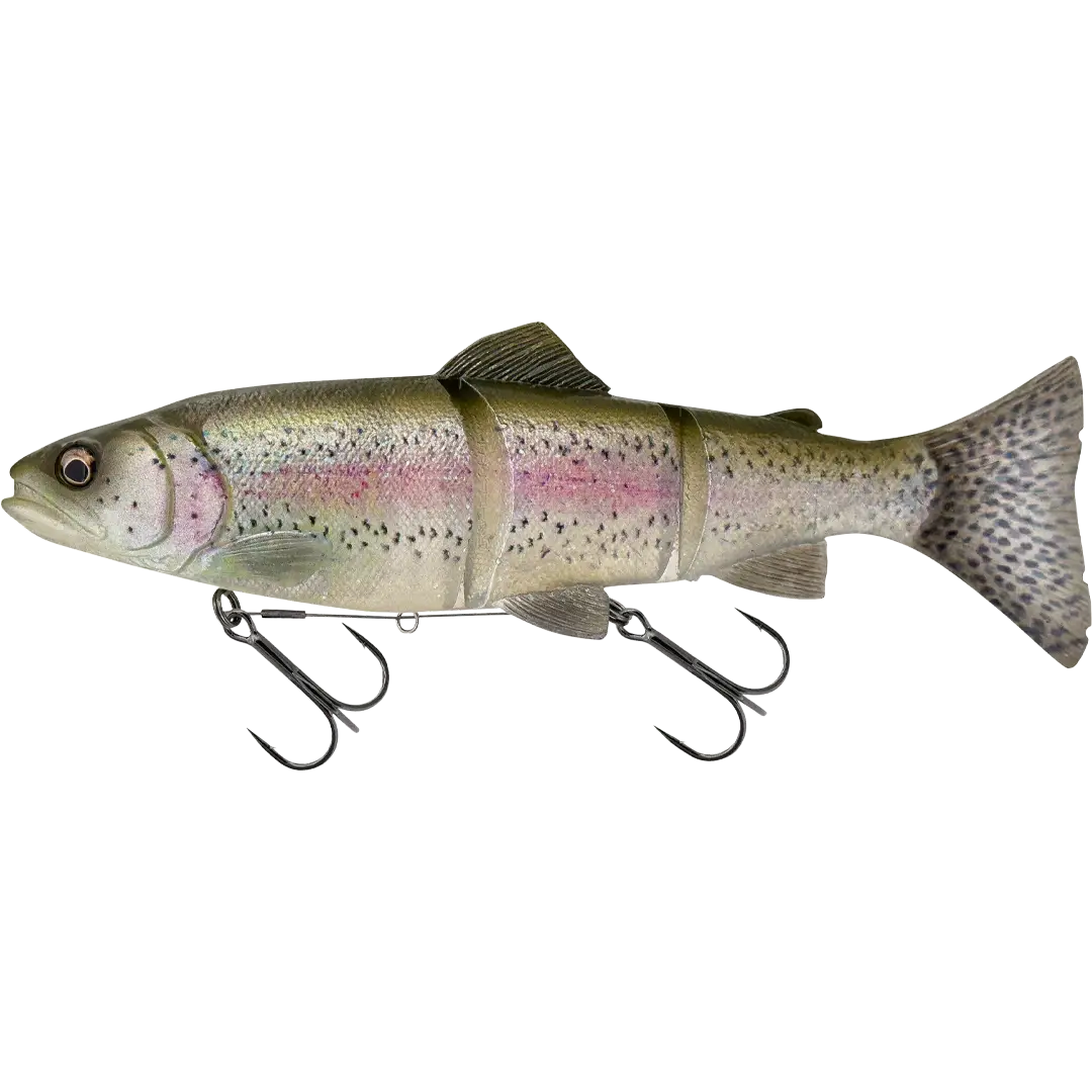 Savage Gear 3D Line Thru Trout 30cm 303 Gram Clear Rainbow Trout - Gedde