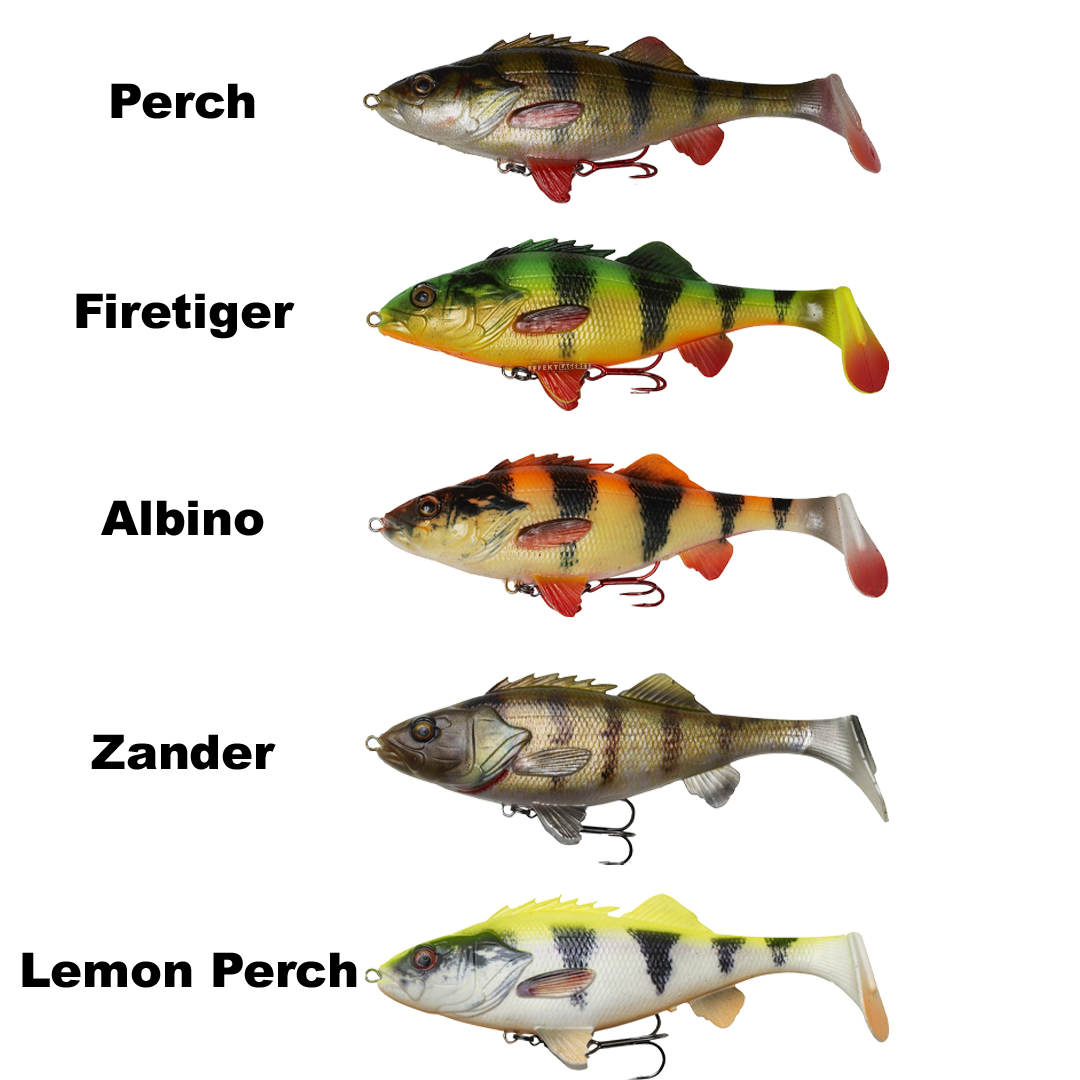 Savage Gear 4D Perch Shad 12,5cm 25gram Perch - Gedde