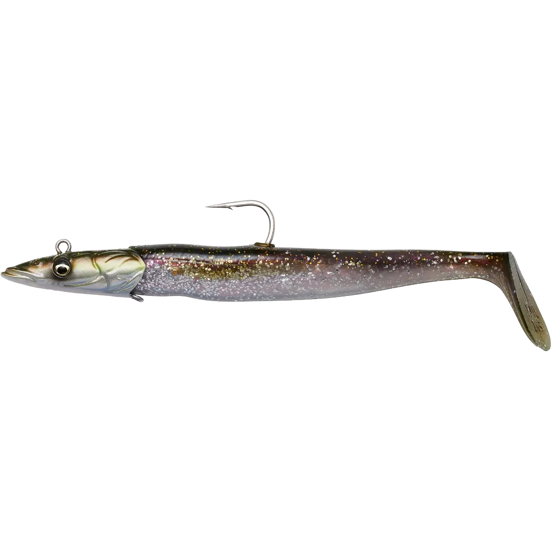 Savage Gear Sandeel V2 18cm Green Silver - Saltvand