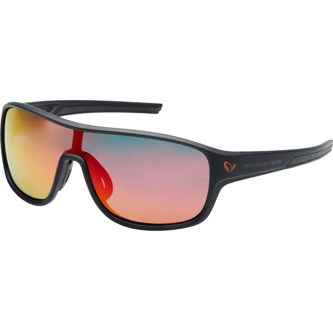 Savage Gear Savage Polarized 1 Black Red - Fiskebriller