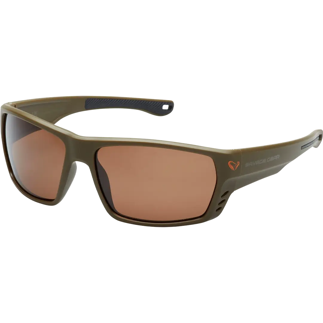 Savage Gear Savage Polarized 2 Olive Brown - Fiskebriller