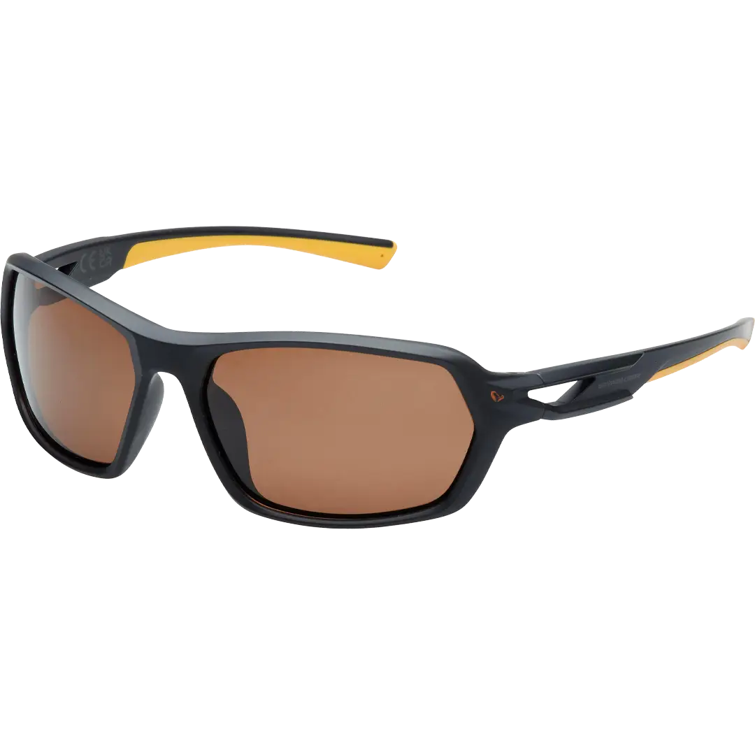 Savage Gear Savage Polarized 3 Black Brown - Fiskebriller