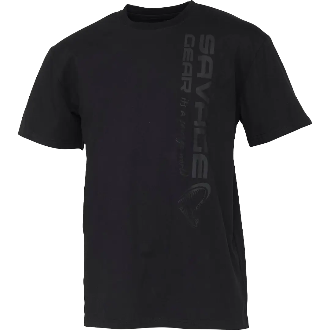 Savage Gear Vertical Logo Tee L - T-Shirt