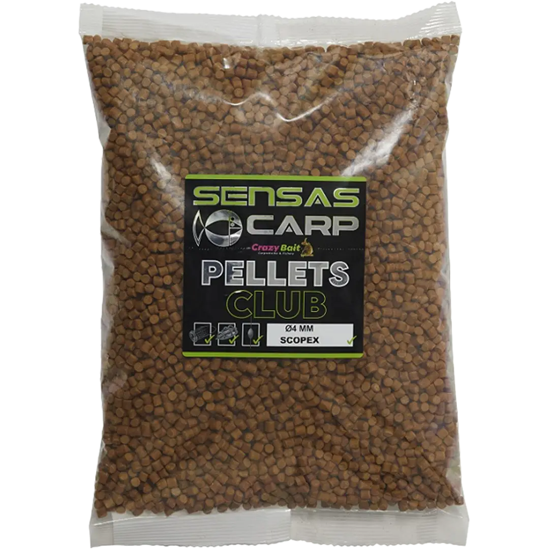 Sensas Club Pellets 10kg 4mm Scopex - Pellet