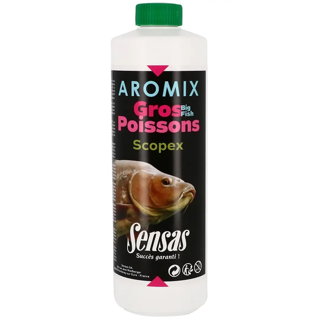 Sensas Aromix 500ml Scopex - Dip/Liquide/Oil