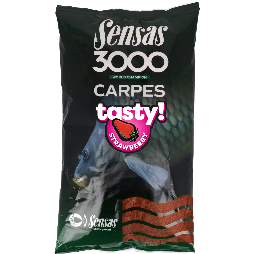 Sensas 3000 Carp Tasty Strawberry - Forfoder
