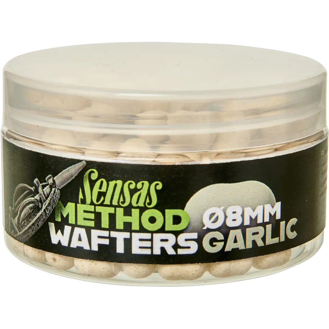 Sensas Method Wafter 8mm Garlic - Pop-up Boilies