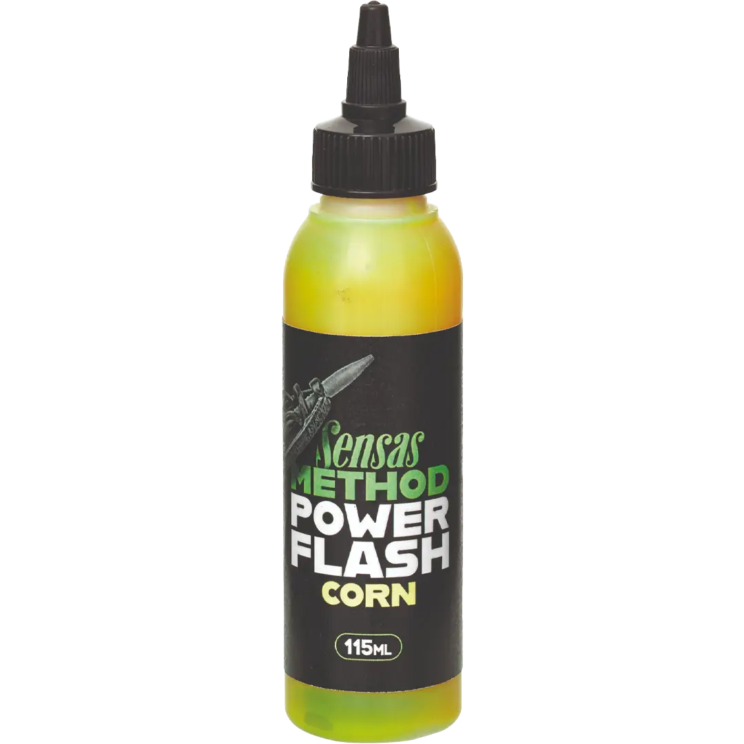 Sensas Power Flash 115ml Corn - Dip/Liquide/Oil