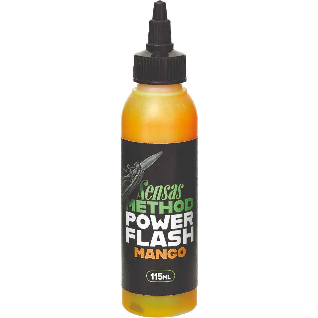 Sensas Power Flash 115ml Mango - Dip/Liquide/Oil