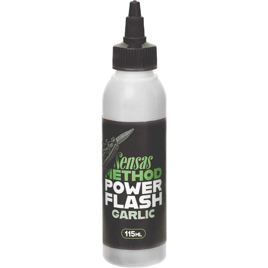Sensas Power Flash 115ml Garlic - Dip/Liquide/Oil