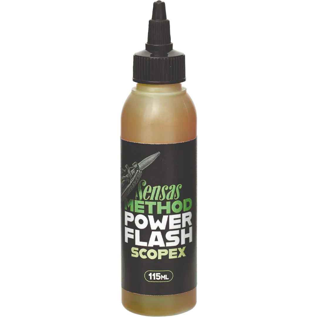 Sensas Power Flash 115ml Scopex - Dip/Liquide/Oil