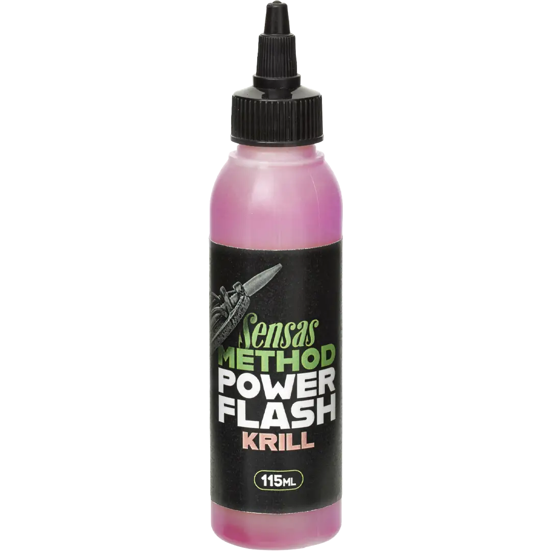 Sensas Power Flash 115ml Krill - Dip/Liquide/Oil