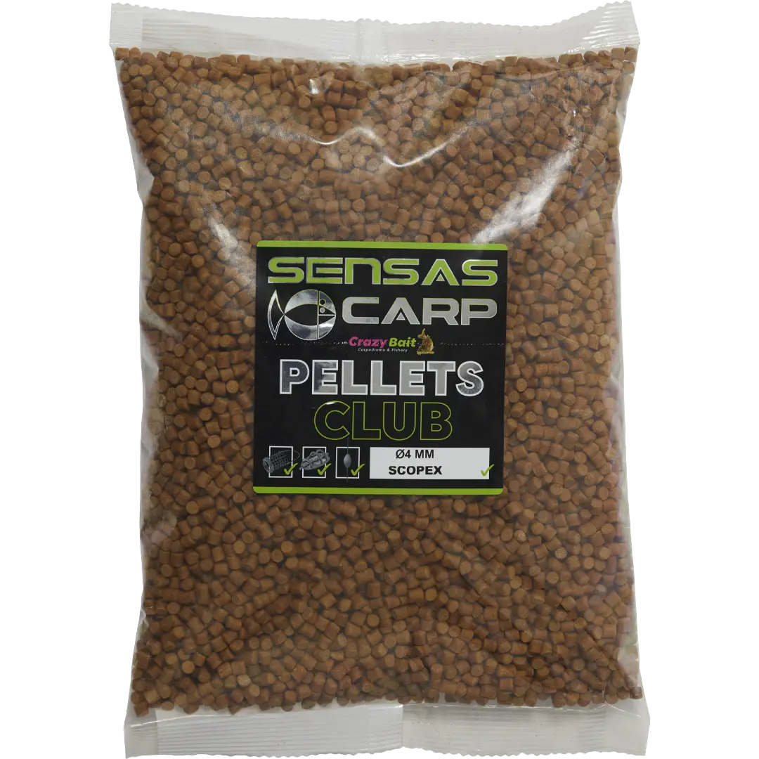 Sensas Club Pellets 800g 8mm Scopex - Pellet