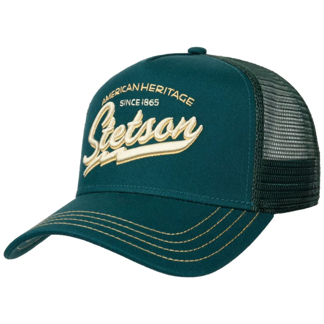 Stetson Trucker Cap American Herritage Classic Dark Forest - Caps