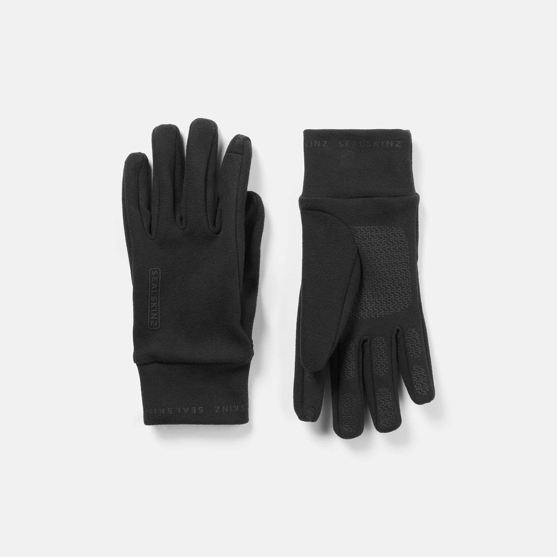 Sealskinz Lenwade Single Layer Micro Fleece Glove Black XL - Handsker