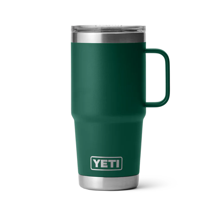 YETI Rambler 20 oz (591 ml) Travel Mug Black Forest Green - YETI