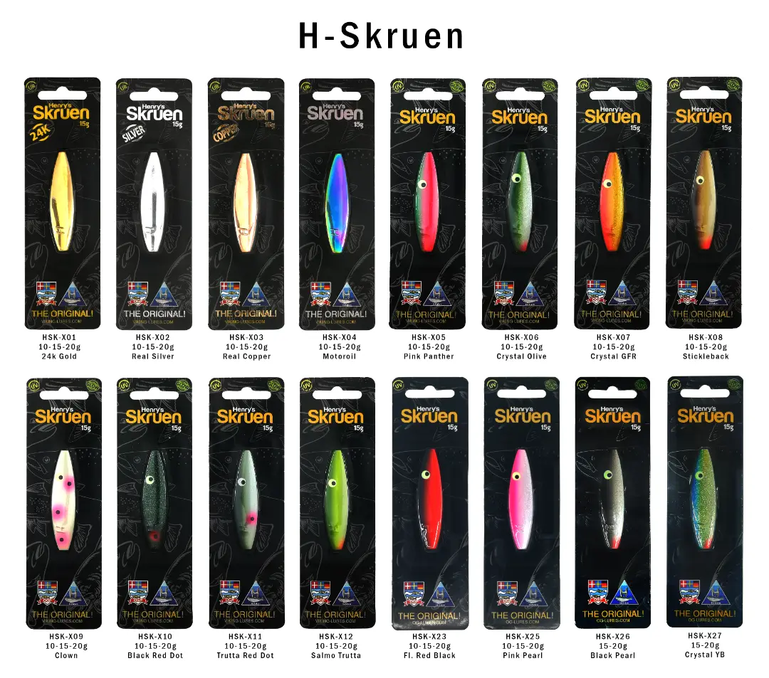 OGP Henry ́s Skruen 10 Gram Salmo Trutta - Gennemløber