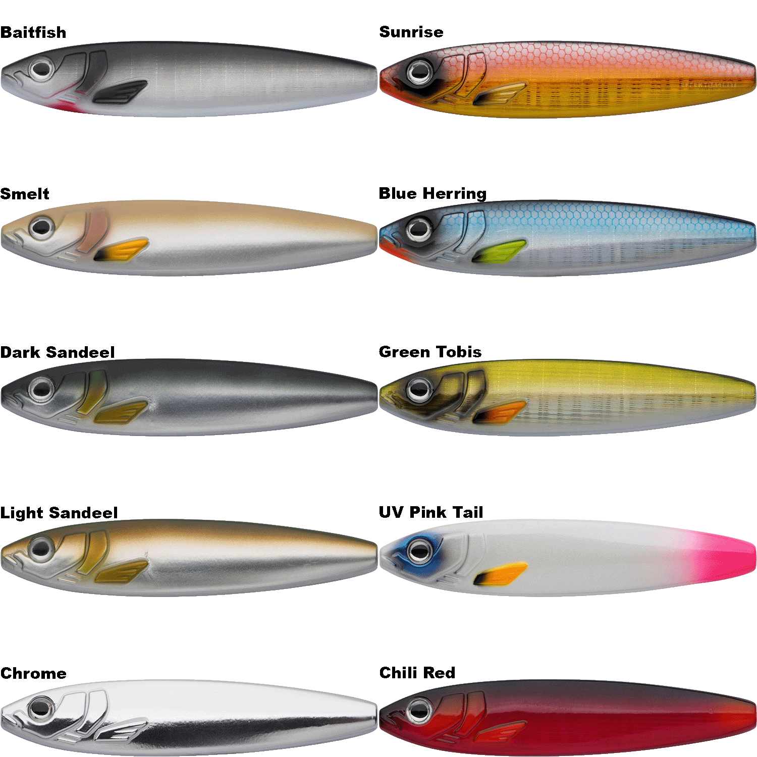 ABU Garcia Sölv Napp Blue Herring - Gennemløber