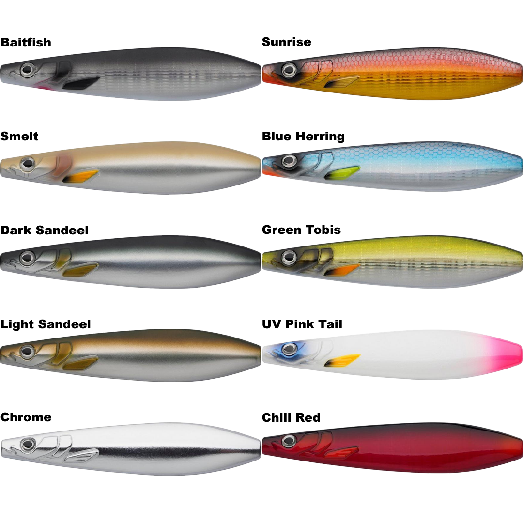 ABU Garcia Sölv Smakk 9cm 18gram Chili Red - Gennemløber