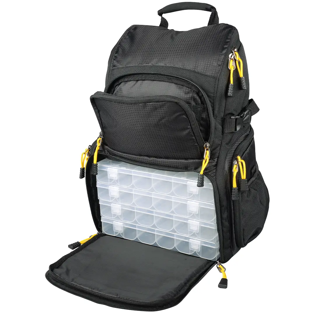 Spro Backpack + 4 boxes - Tasker med æsker