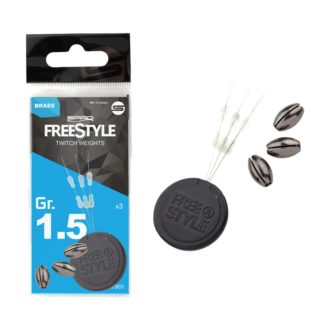 Spro FreeStyle Inline Twitch Weight Kit 0,50 Gram - Lodder
