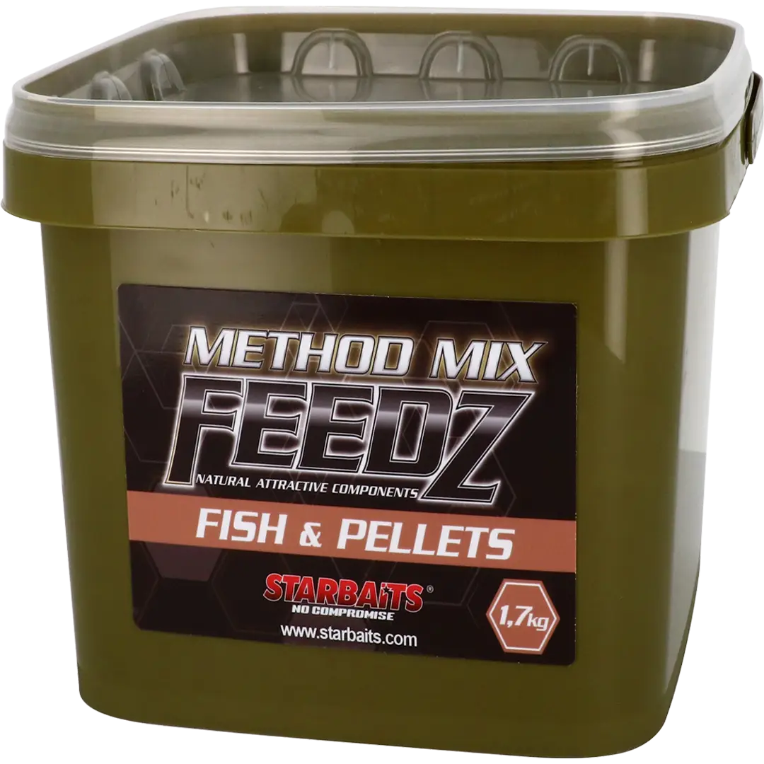 Starbaits Feedz Method 1,7kg Fish & Pellets - Forfoder