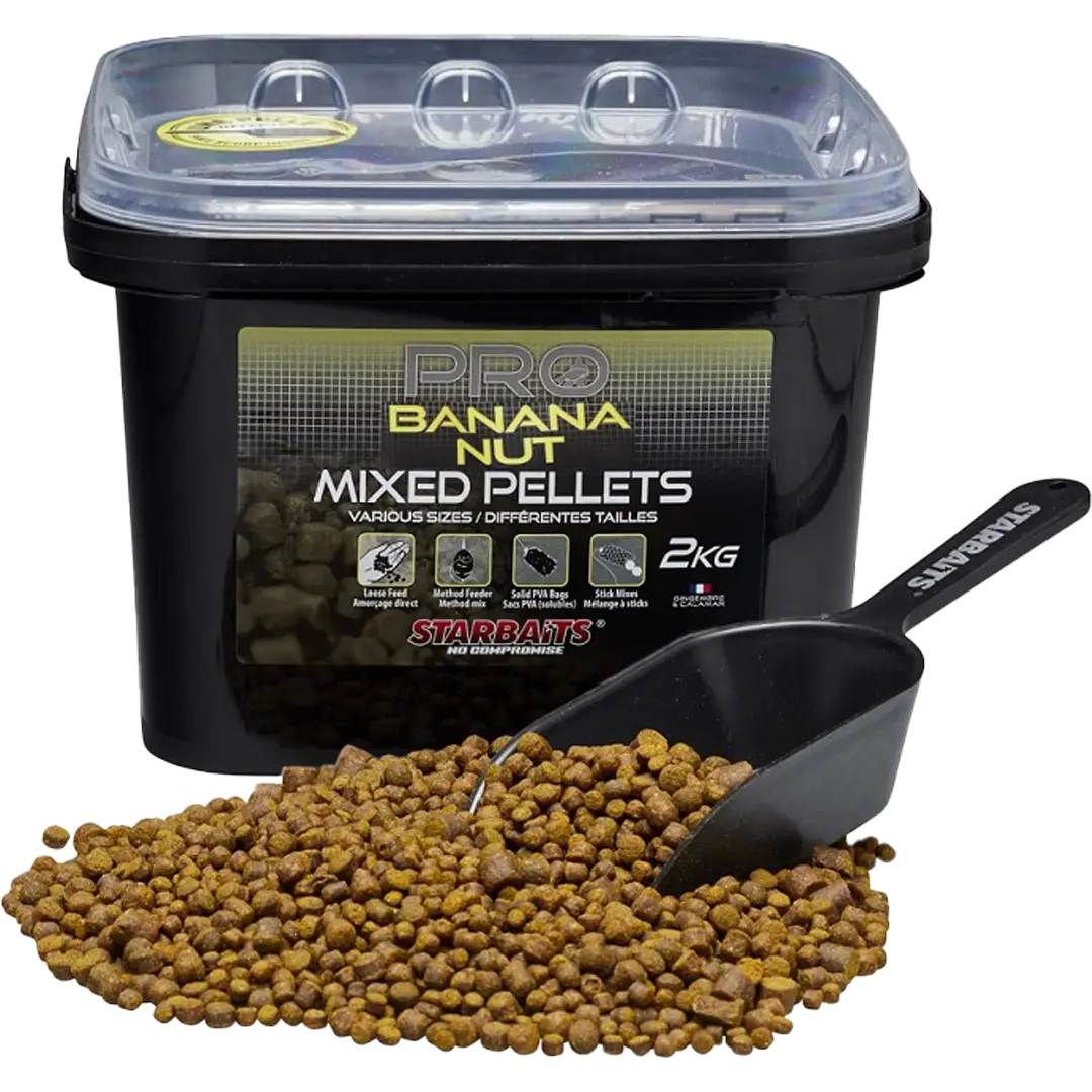 Starbait Pellets 2kg Banana Nut - Pellet