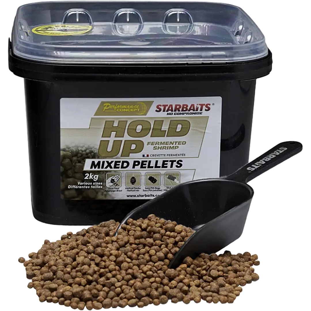 Starbait Pellets 2kg Hold Up Fermented Shrimp - Pellet