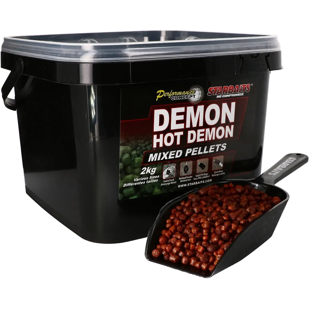Starbait Pellets 2kg Hot Demon - Pellet